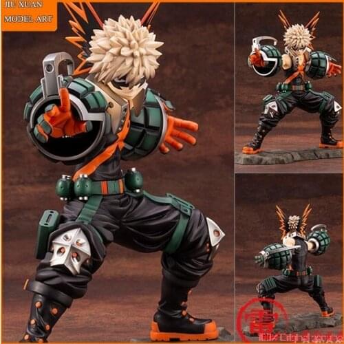 100% Original: Anime My Hero Academia Bakugou Katsuki 1/8 PVC Action Figure Anime Figure Model Toys Figure Collection Doll Gift