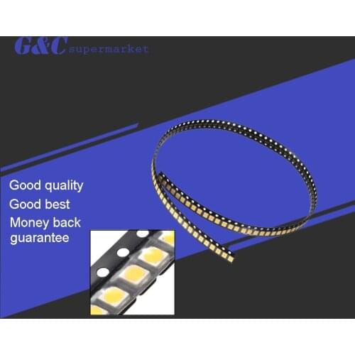 100pcs/lot 3528 LED white /warm white 1210 3528 SMD LED Ultra Bright White Light Diode diy electronics