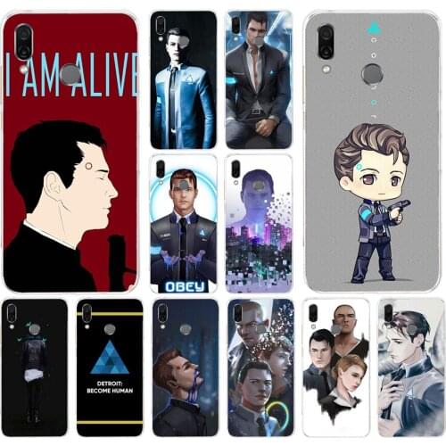 111FG Detroit Become Human gift Soft Silicone Tpu Cover phone Case for huawei Honor 8 Lite 8X 8s 9x
