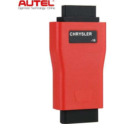 Autel 16Pin Adapter for Chrysler 16 Pin for Diagnostic Tool Maxisys pro MS908p ,MS906BT ,DS808K,MK908 Connector for MK908P
