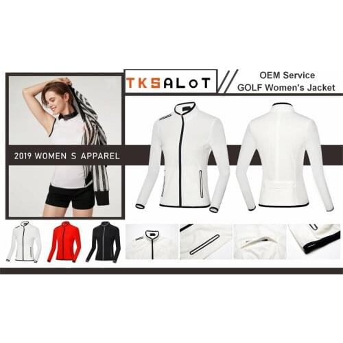 2019-01 customized logo 100/color Spring wones golf Jacket golf clothing