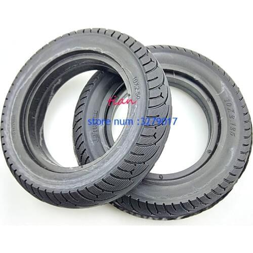 10x2.50 Tubeless Wheel Tyres Solid Tyre Inflation 10x2.125 for 8/10 inch Electric Scooter Accessory Electric Scooter Tires