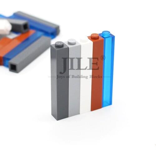 Free Shipping Moc Brick 1 x 1 x 5 - Solid Stud 2465b DIY Enlighten Building Block Bricks Compatible with Assembles Particles