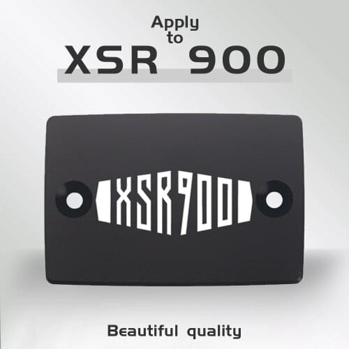 FOR YAMAHA XSR 900 XSR-900 XSR900 CNC Aluminum Motorcycle Brake Fluid Fuel Reservoir Tank Cap Cover