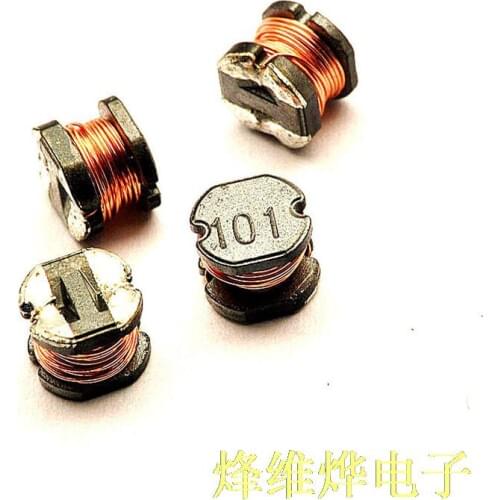 Free shipping SMD Power Inductors CD54 100UH flag 101 ( 50 )