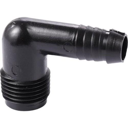 1/2" Male Thread to DN16 Pipe Port Elbow Connector 16mm Water pipe hose Couplings Garden Greenhouse Irrigation Joints 5 Pcs