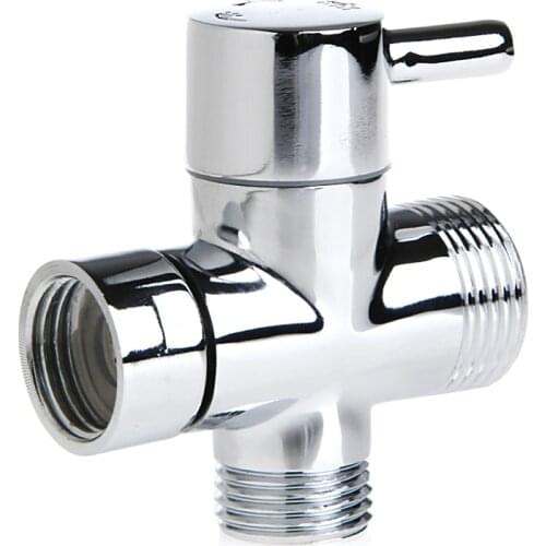 New T-adapter 3 Ways Valve For Diverter Bath Toilet Bidet Sprayer Shower Head