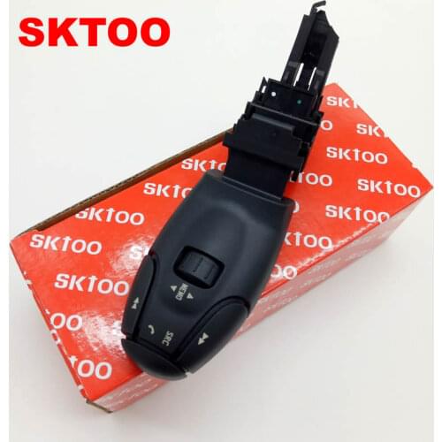 SKTOO New Radio CD Audio Remote Control Stalk Switch 94362257XT With Bluetooth For Peugoet 206 307 407 607 807 Citoen C5 C8