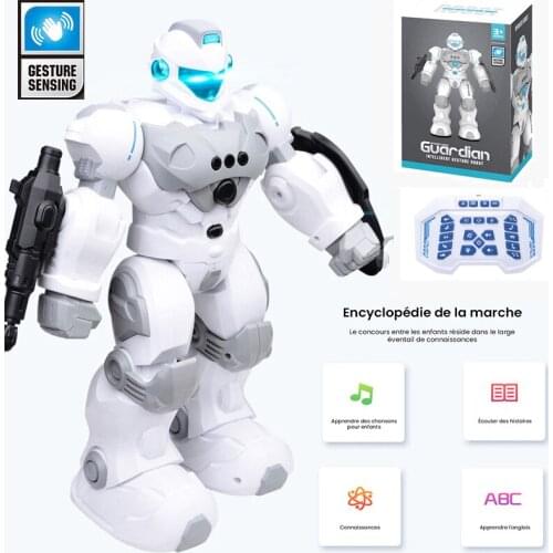 2021 New Technology BG1528 Gesture Sensing RC Robot With Sing Dance Smart Programming Fighting Infrared RC Robot Boys Puzzle Toy