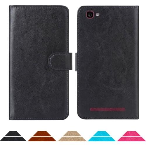Luxury Wallet Case For Prestigio Grace P5 PU Leather Retro Flip Cover Magnetic Fashion Cases Strap