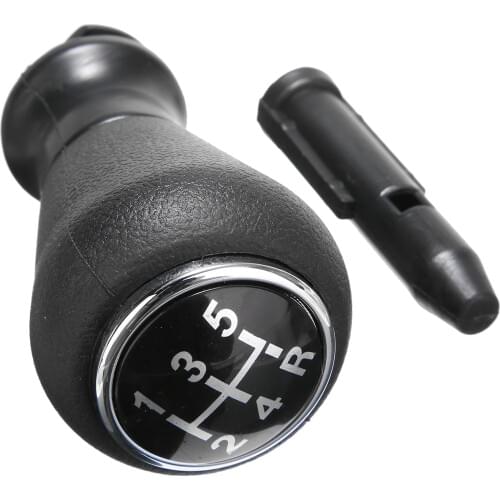 Car Gear Shift Knob 5 Speed Gear Lever Change Stick with Adapter Shift Knob For PEUGEOT 206 306 307 For CITROEN C2 C4