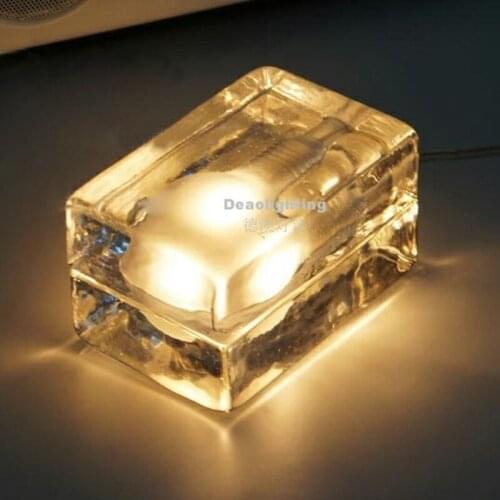 European style modern fashion creative wedding bedside bedroom study hotel engineering ice cube decoration table lamp LX102423