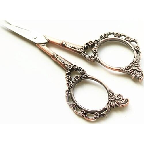 Retro Scissors Antique Vintage Scissors Thread Embroidery Scissors Sewing Supplies Stainless Steel Scissors Tailor Scissors Tool