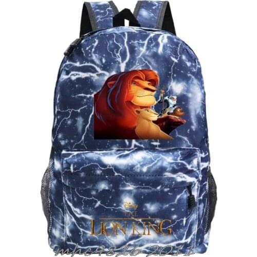 Backpack Capacity school bag The Lion King backpacks for teengers gilrs Boys travel Daily Mochilas Sac A dos