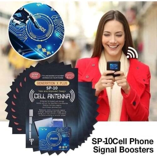 1Pc Mobile Phone Signal Enhancement Stickers Antenna Portable Enhancement Booster Stickers Amplifier Signal Outdoor Signal P6I1