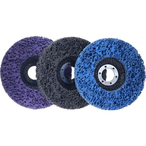 2Pcs 125mm Black Blue Diamond Grinding Disc Abrasive Disc Belt Grinder Wheel Abrasive Tools Polishing Buffing Wheels
