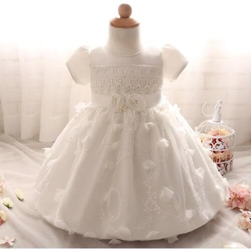 2017 Summer Children Girls Dresses Girls Ball Gown Dress Kids Party Wedding Dress for Flower Girl Dresses 6M-24M
