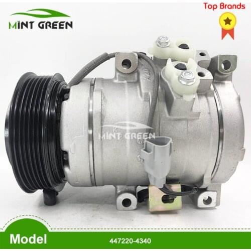 Auto air compressor for TOYOTA Camry Lexus ES300 3.0L 2001-2006 10S17C 447220-4340 447220-9869 44720-4801 aire acondicionado