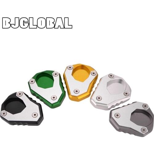 For KAWASAKI Versys 650 2015 2016 2017 2018 Kickstand Motorcycle CNC Side Stand Enlarge Support Stand Extension Plate Versys650