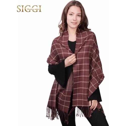 FANCET Winter Warm Scarf For Women Plaid Print Fashion Girls Length 160cm Wide 65cm Wrap Shawl Youth Scaves 4 Panels 2018 99401