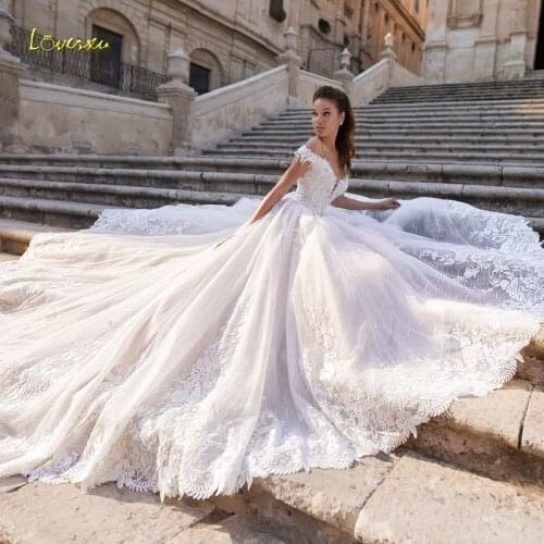 Loverxu Lace Wedding Dresses