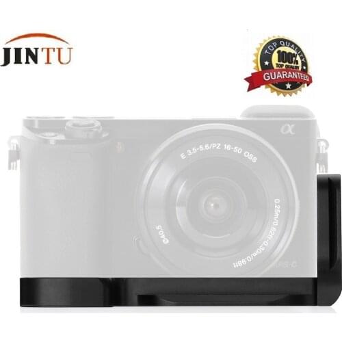 JINTU Metal Quick Release Holder Plate Vertical L Bracket Hand Grip for Sony NEX A6000 Arca Swiss Camera