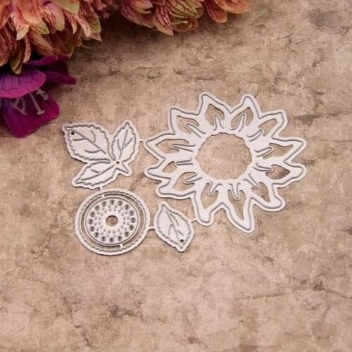 2021 New Leaf Metal Cutting Dies Stencil DIY Scrapbooking Album Stamp Paper Card Embossing Decor Craft