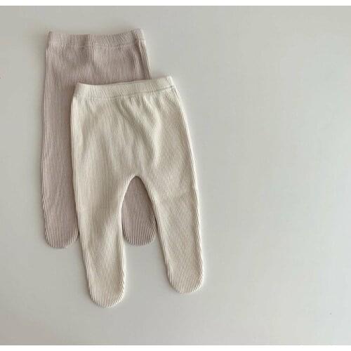2020 Ins Autumn Winter Fashion Baby Leggings Baby Ribbed Leggings