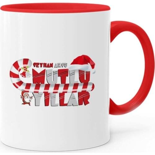 Personalized Happy birthday Red Mug Cup-5