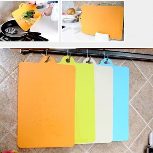 PP Non-Alip Cutting Plastic Board Household Multi-Purposes Kitchen Food Slice Cut Chopping Block Kitchen Cooking Tools