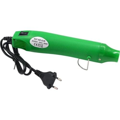 220V 300W Diy Pneumatic Gun Heat Soft Clay Air Dryer Heats Shrinkable Plastic Ball Guns Vape Thermal Blower Electronic Cigarette