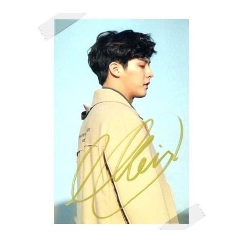 Signed BTOB LEE MIN-HYUK MIN HYUK autographed photo Brother Act 6 inches free shipping K-POP 112017B