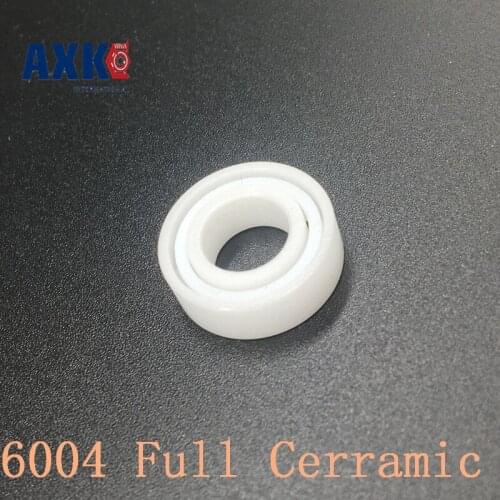 Thrust Bearing Rodamientos Axk 6004 Full Cerramic ( 1 Pc ) 20*42*12 Mm Zro2 Material 6004ce All Zirconia Ceramic Ball Bearings