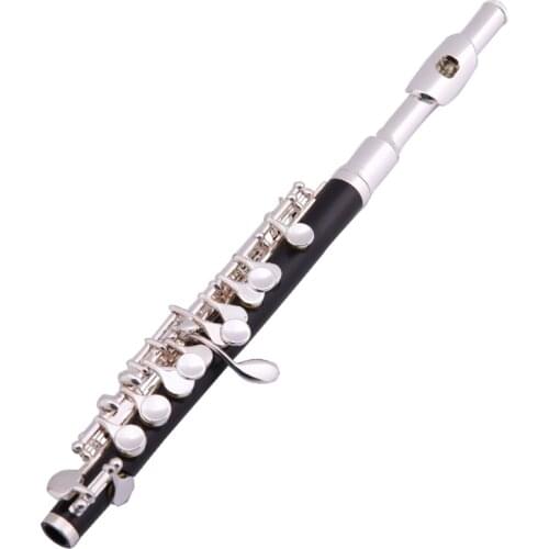 Silver-plated Piccolo Woodwind Instrument C Key Piccolo Wind Instrument