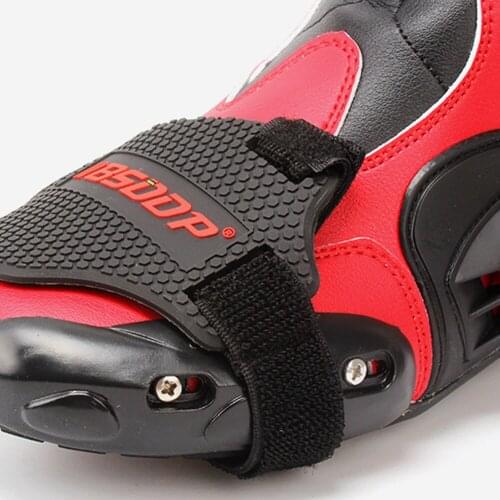 Anti-slip Motorbike Shift Pad Shoe Boot Cover Rubber Protective Cover Pad Gear Racing