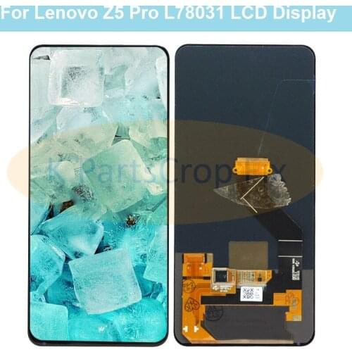 Super AMOLED 6.39 inch Display for Lenovo Z5 Pro LCD Display Digitizer Touch panel Replacement for Lenovo Z5 Pro GT display