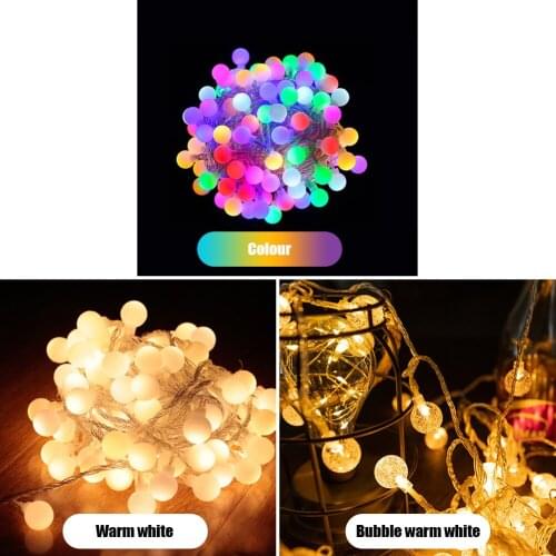 LED String Light Camping Tent Outdoor Bulb Waterproof Wedding Party Street Outdoor Garden Parasols Camping Christmas Decoration