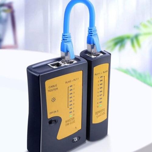 Precision tester Remote test RJ45 RJ11 RJ12 Network and Telephone wire PC Hand Tool Pliers Cable Tester with Bag