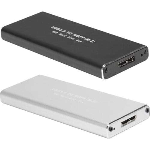 USB 3.0 to M.2 NGFF SSD Box 2230 2242 2260 2280 Solid State Drive Enclosure For PC Laptop Smart TV and Mobile Phone