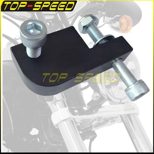 Headlight Extension Block 39mm 49mm Fork Mount Front Light Fairing Relocation Bracket Moves Headlight Forward In Fairing Bezels