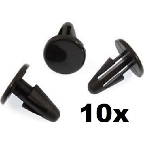 10x For Honda Plastic Trim Clip- Windscreen Cowl, Wheel Arch Linings & Brake Shields #90687-SA5-003