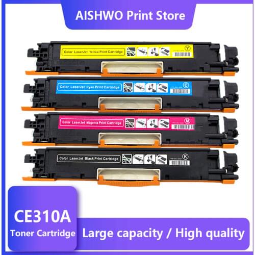 ASW CE310 CE310A -313A 126A 126 Compatible Color Toner Cartridge For HP LaserJet Pro CP1025 M275 100 Color MFP M175a M175nw