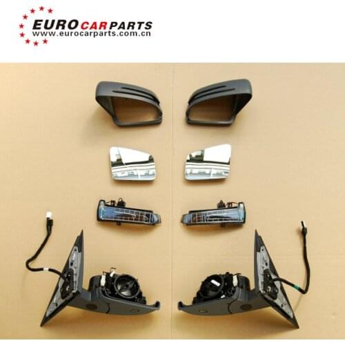 S CLASS W221 S65 side mirror auto folding system turn signal old to new upgrade for W221 S300 S350 S400 S500 S65 side mirror