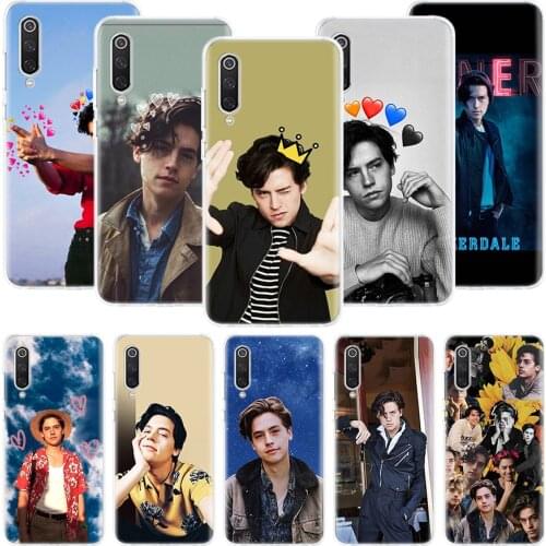 Riverdale Series Cole Sprouse Phone Case For Xiaomi Mi Note 10 11 9 8 10T 9T CC9 A1 A2 A3 5X 6X Pocophone F1 X3 F2 Pro Lite Coqu