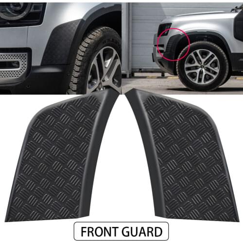 For Land Rover Defender 110 2020 Car Rearview Mirror Cover Front Rear Bumper Side Scratch guard Protection Board Guard