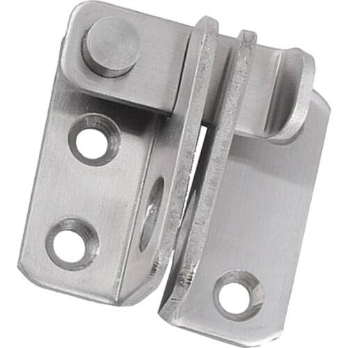 Stainless Steel Door Latch Bolt Door Latch Lock Sliding Lock Barrel Bolt for Bathroom Door Window Cabinet