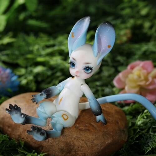 Fenny 1/8 Shuga Fairy Jerboa BJD SD Doll Yosd Model Baby Girls Boys Eyes High Quality Toys Resin Figures For Christmas
