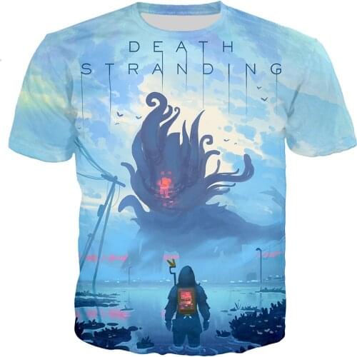 Death Stranding Men/women New Fashion Cool 3D Printed T-shirts Casual Harajuku Style T Shirt Streetwear Tops Dropshipping