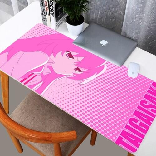 Anime Toradora 2mm Thickness Mtas Gaming Mouse Pad Large Rubber Mousepad Keyboard Mice Mat Home Office Decoration Desk Mat
