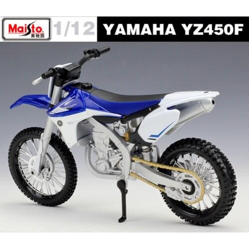 Maisto 1:12 Scale YAMAHA YZ450F Diecast Metal Model Sport Race Motorcycle Model Motorbike Collectibles